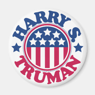 US President Harry S Truman Magnet