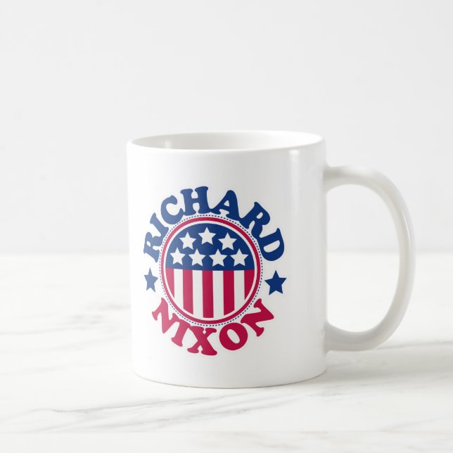 US President Richard Nixon Coffee Mug (Right)