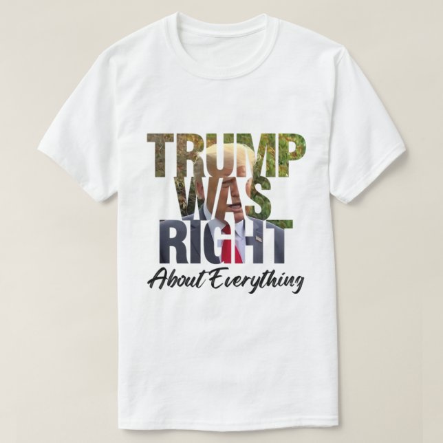 US President Trump T-shirt design 2024 (Design Front)