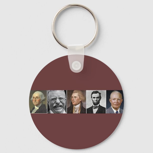 US Presidents Key Ring (Front)