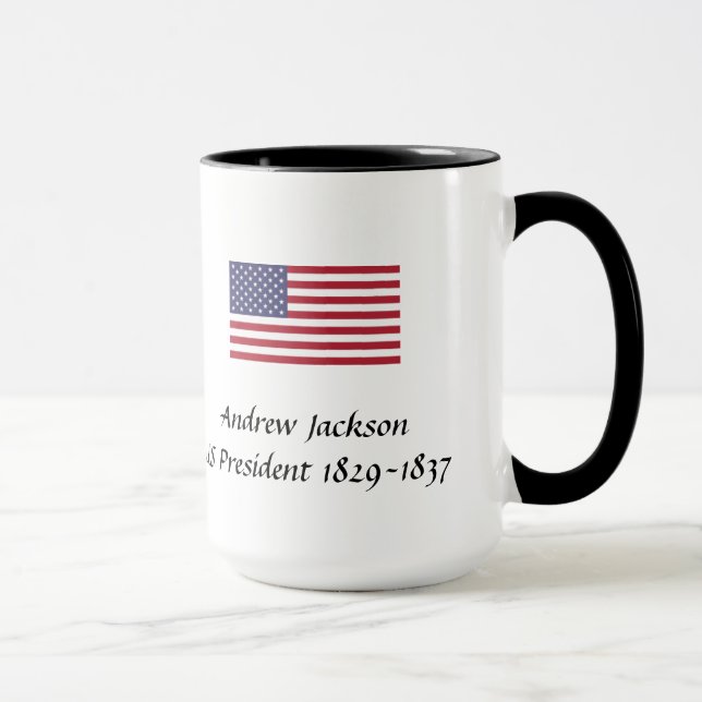 US Presidents Souvenir Mug Andrew Jackson (Right)
