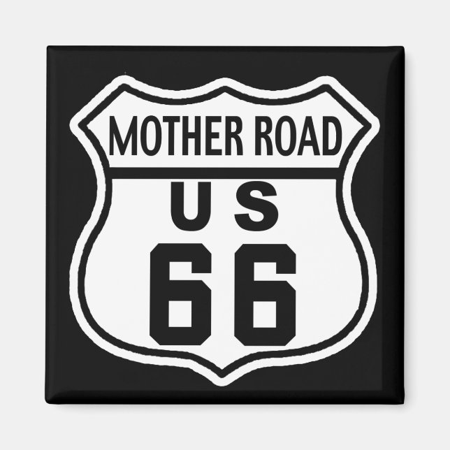US ROUTE 66 MAGNET (Front)