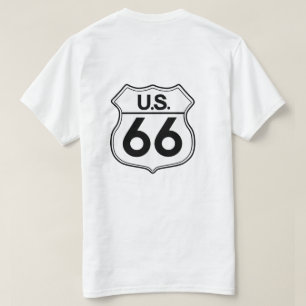 US Route 66 T-shirt Mens T-shirt