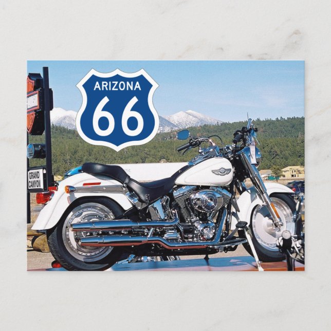 US Route 66 Travel Postcard (Front)
