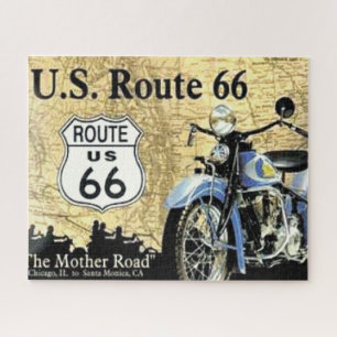 "US Route Sixty Six" Jigsaw Puzzle