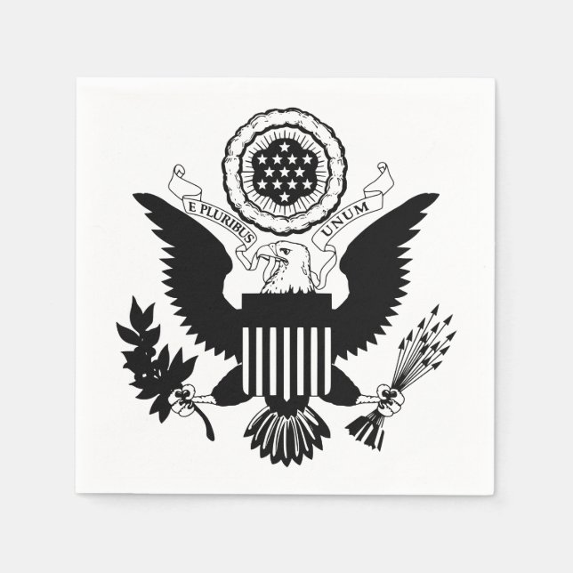 US Seal Napkin (Front)