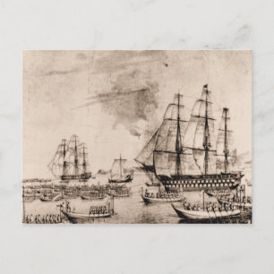 US ships 19th century Postcard