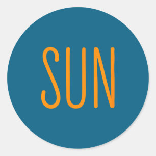Us Solar Eclipse Sun Couples Classic Round Sticker