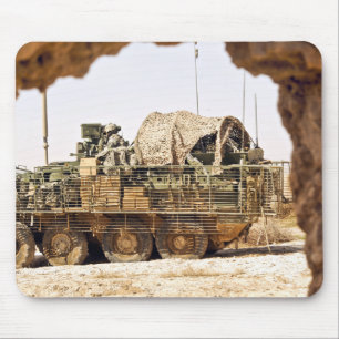 US Soldiers conduct a combat patrol in Afghanis Mouse Mat