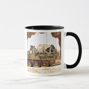 US Soldiers conduct a combat patrol in Afghanis Mug