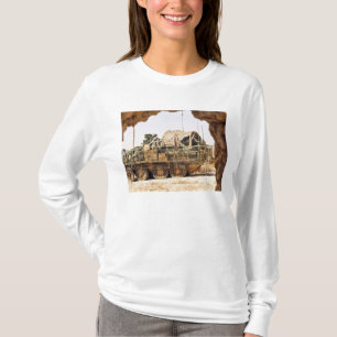 US Soldiers conduct a combat patrol in Afghanis T-Shirt