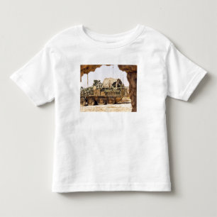US Soldiers conduct a combat patrol in Afghanis Toddler T-Shirt