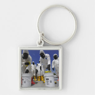 US Soldiers from the 457th Chemical Battalion Key Ring