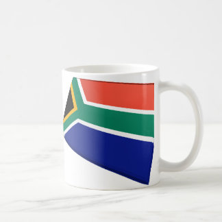 US & South Africa Flags Coffee Mug