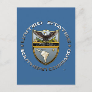US Southern Command Postcard