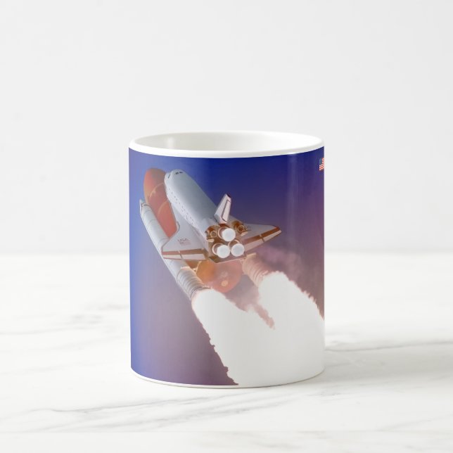 US SPACE SHUTTLE 1981-2011 COFFEE MUG (Center)