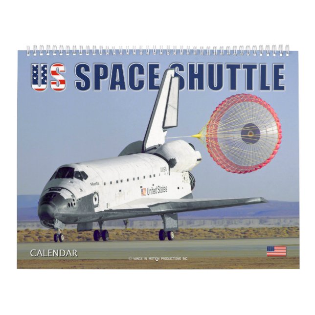 US SPACE SHUTTLE CALENDAR (Cover)