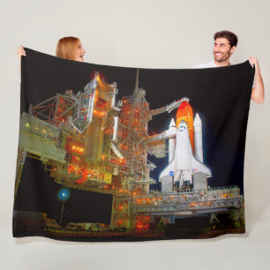 US SPACE SHUTTLE ENDEAVOUR FLEECE BLANKET