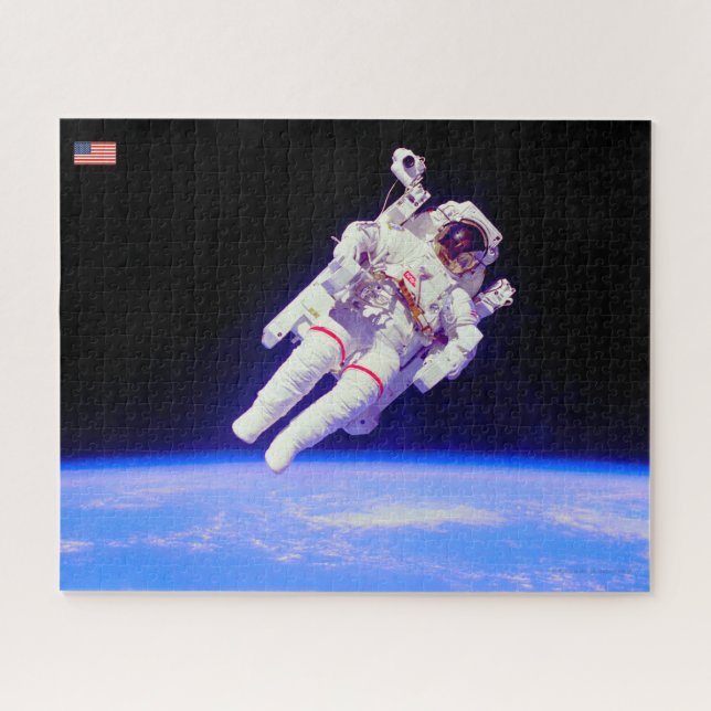 US SPACE SHUTTLE SPACEWALK (16x20 inch) Jigsaw Puzzle (Horizontal)