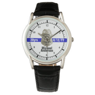 US Special Officer Custom Anniversary Retirement Watch