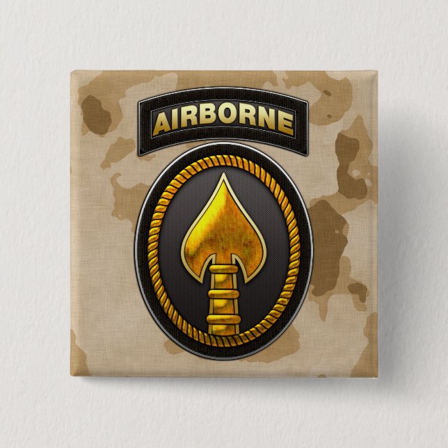 US Special Operations Command 15 Cm Square Badge (Front)