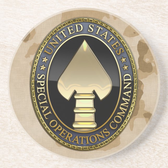 US Special Operations Command Coaster (Front)