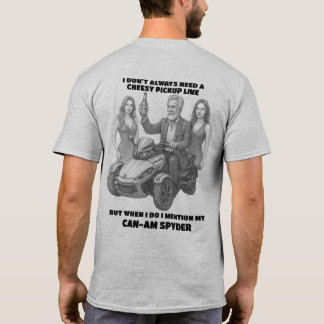 US Spyder Ryders - Cheesy Pickup Line T-Shirt