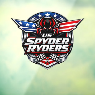US Spyder Ryders - Decal Chequered Flags