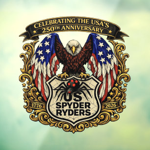 US Spyder Ryders - Decal Eagle USA250