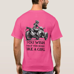 US Spyder Ryders - Like A Girl T-Shirt