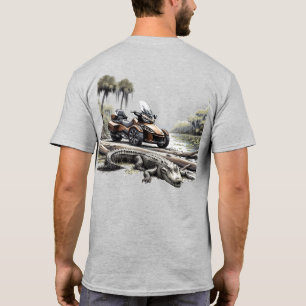 US Spyder Ryders - Swamp Gator Logo Pocket T-Shirt