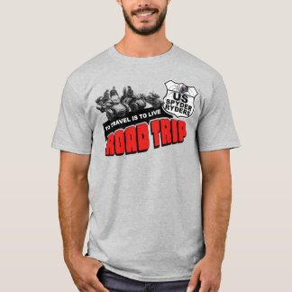 US Spyder Ryders - To Travel Is To Live T-Shirt