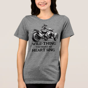 US Spyder Ryders - Wild Thing Front Tri-Blend Shirt
