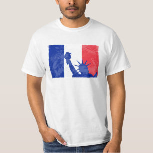 US Stands with France T-Shirt