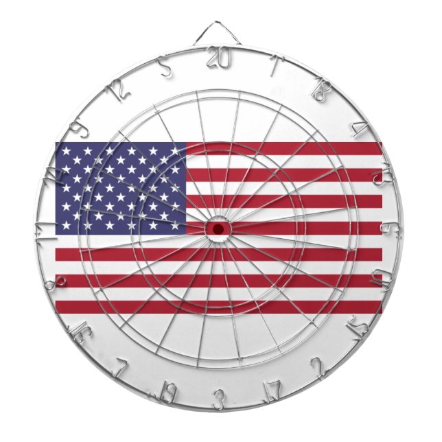 US Stars and Stripes Dartboard (Front)