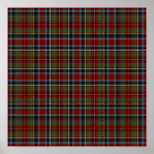 US State Tartan - Carolinas - Digital Download Poster