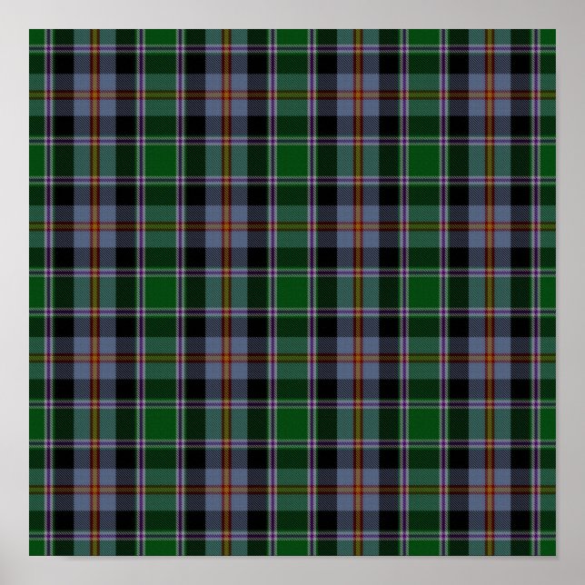 US State Tartan - Colorado - Digital Download Poster (Front)