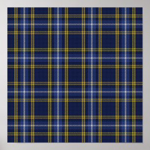 US State Tartan - Indiana - Digital Download Poster