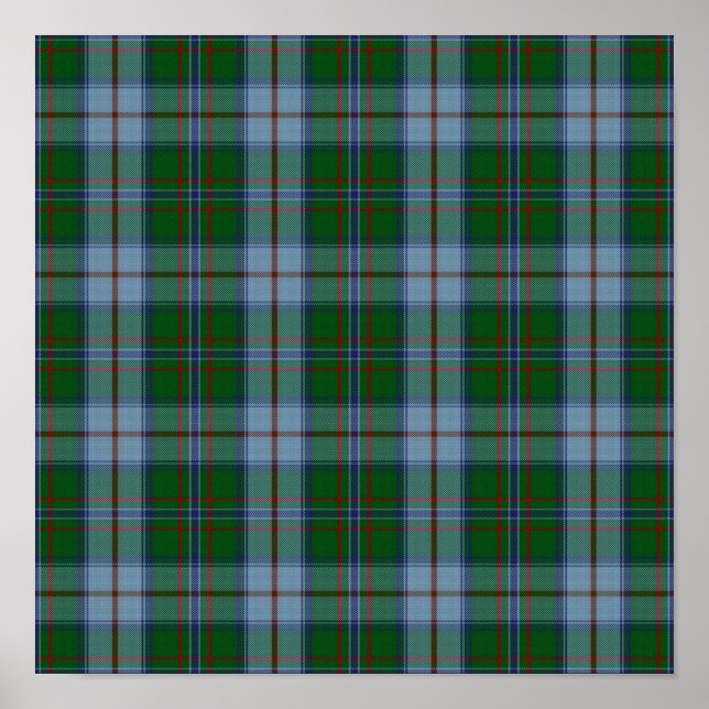US State Tartan - Maine - Digital Download Poster (Front)