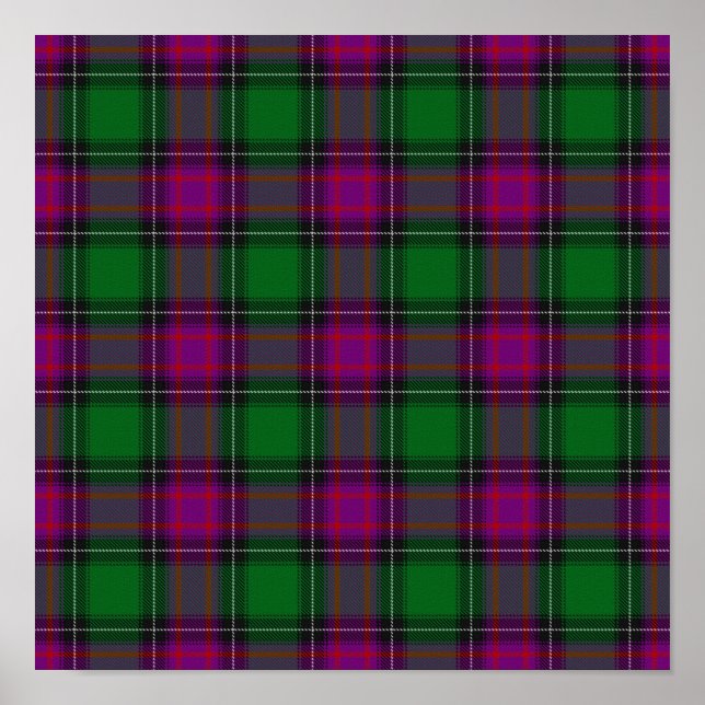 US State Tartan - New Hampshire - Digital Download Poster (Front)