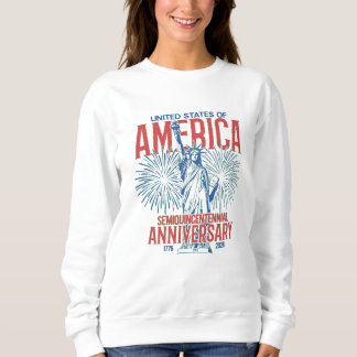 US Statue of Liberty 250th Anniversary Sweatshirt