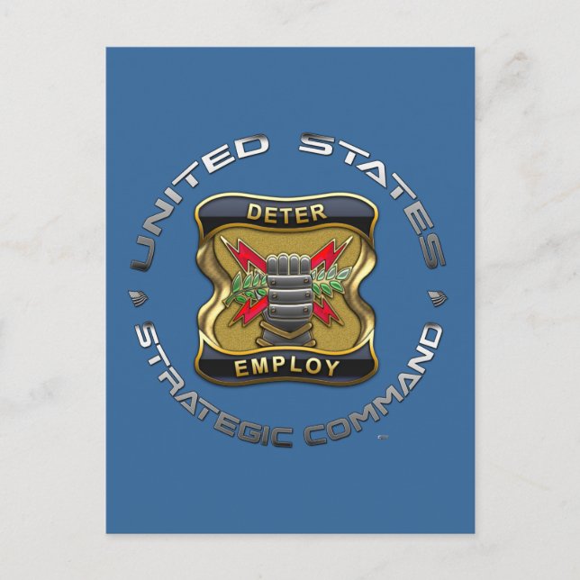 US Strategic Command Postcard (Front)