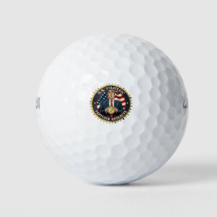 US Strategic Fartcoin Reserve Crypto Trump Funny Golf Balls