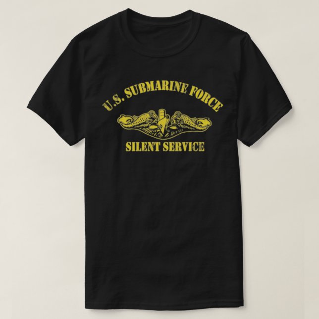 US Submarine  Silent Service Veteran Submariner Gi T-Shirt (Design Front)