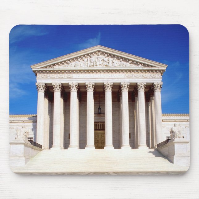 US Supreme Court building, Washington DC, USA Mouse Mat (Front)