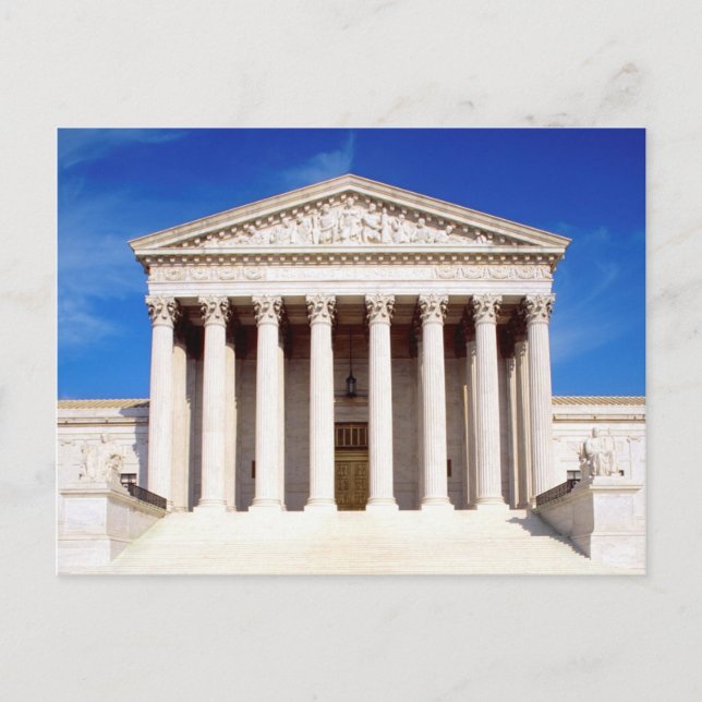 US Supreme Court building, Washington DC, USA Postcard (Front)