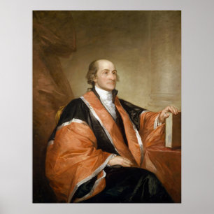 US Supreme Court Justice John Jay by Gill Stuart Poster