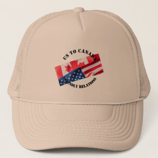 us to canada trucker hat