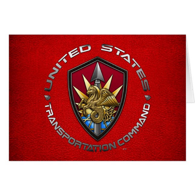 US Transportation Command (Front Horizontal)