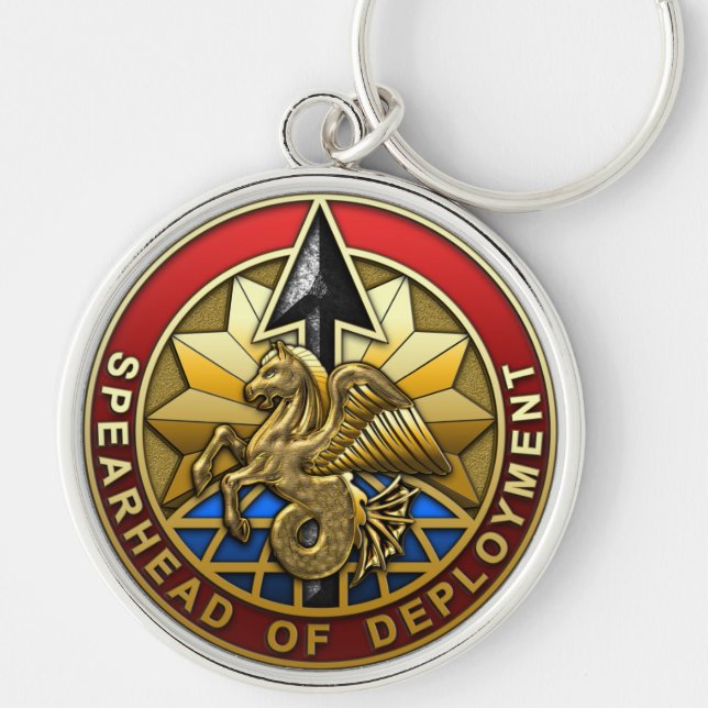 US Transportation Command Key Ring (Front)